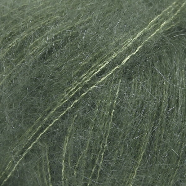 Drops Kid-Silk - ciemnozielony / uni colour 19