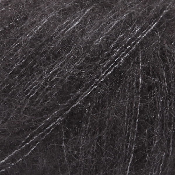 Drops Kid-Silk - czarny / uni colour 02