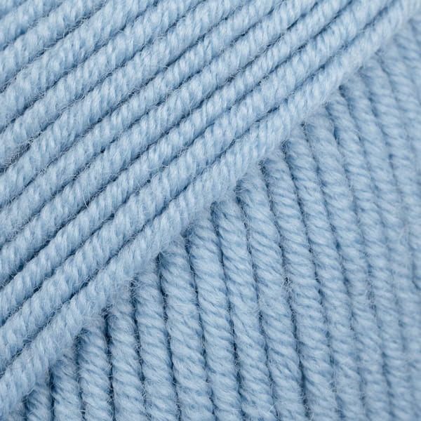 Drops Merino Extra Fine - niebieskie marzenie / uni colour 19