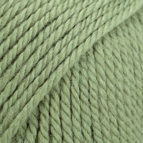 Drops Nepal - zielony mech / uni colour 8918