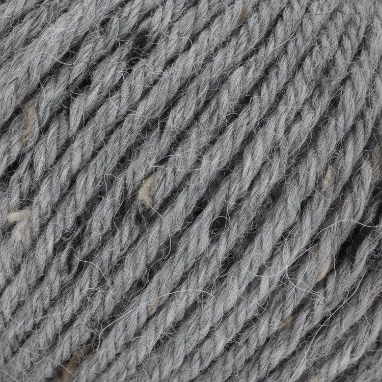 Włóczka Baby Alpaca – Tweed Jasny Szary (T401) 50 g