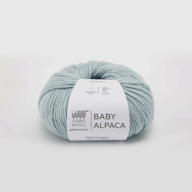 Włóczka Baby Alpaca – Akwamaryna (AZ8117) 50 g