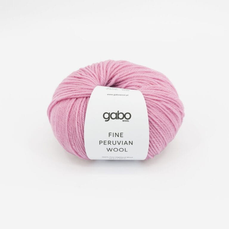 Włóczka Fine Peruvian Wool – Róż (8716) 50g