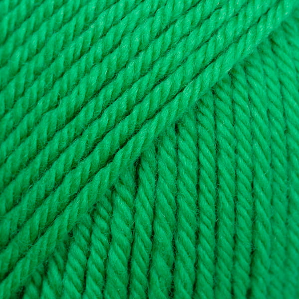 Drops Daisy - papuzia zieleń / uni colour 25