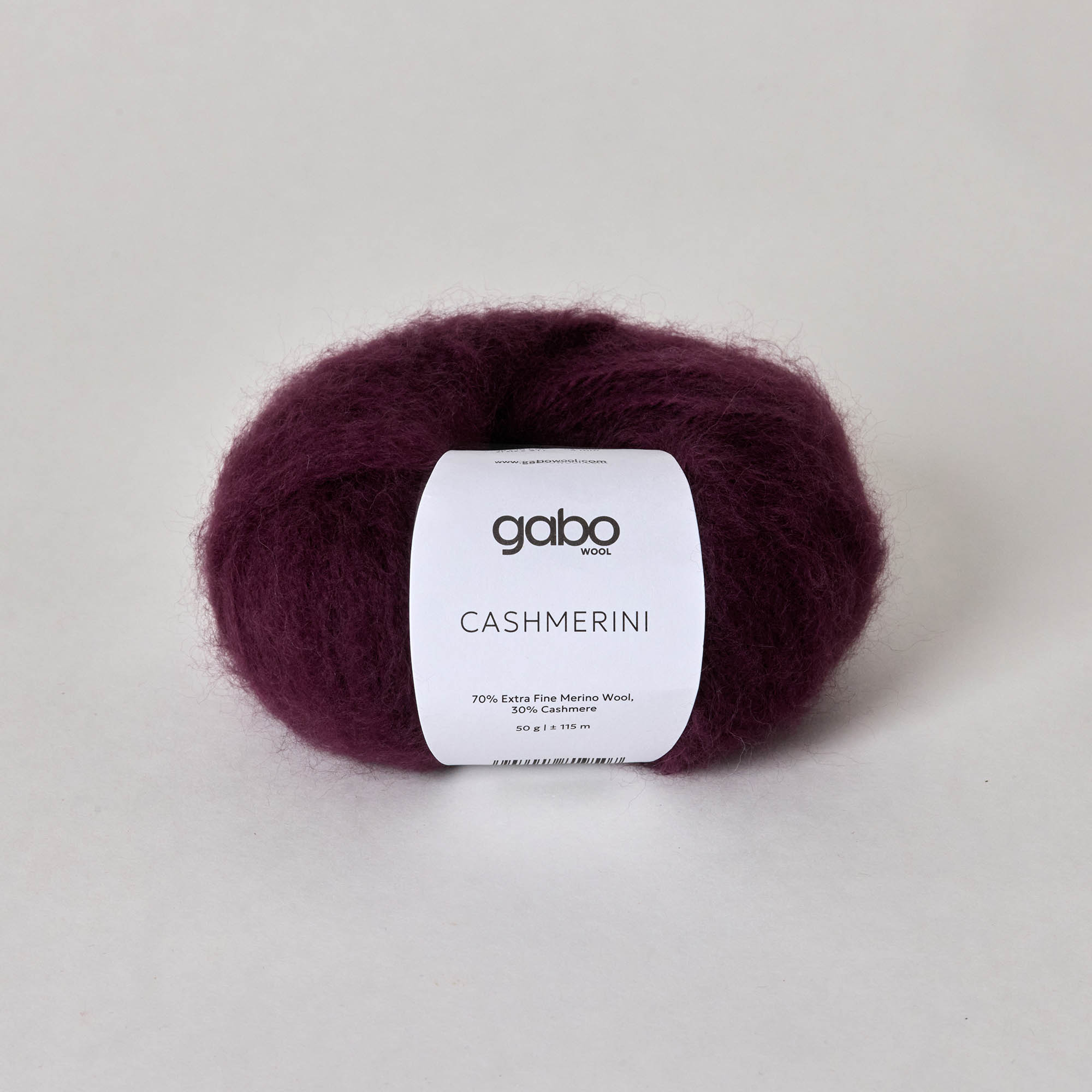 Włóczka Cashmerini – Burgund (5910) 50g 