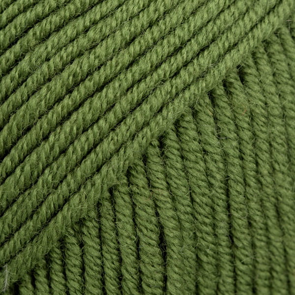 Drops Merino Extra Fine - zielony liść / uni colour 52