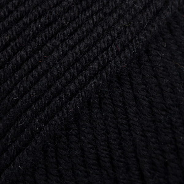 Drops Merino Extra Fine - czarny / uni colour 02